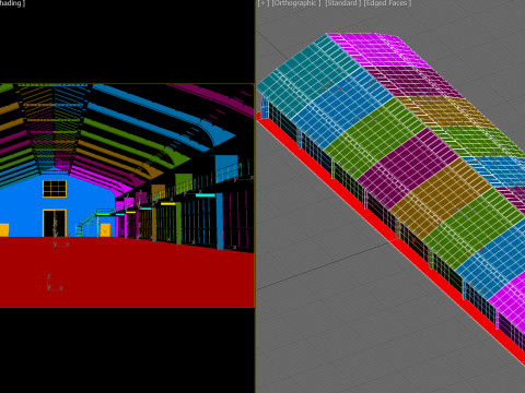 Hangar 02 PBR Modelo 3D