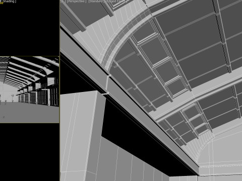 Hangar 02 PBR Modelo 3D