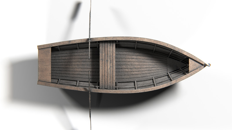 Boat PBR Modèle 3D .c4d .max .obj .3ds .fbx .stl .blend 