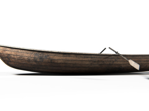 Boat PBR Modèle 3D
