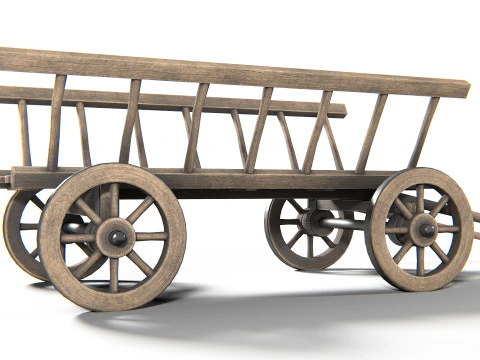 Dray 01 PBR 3D Model
