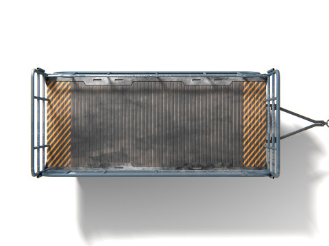 Cart 01 PBR Model 3D