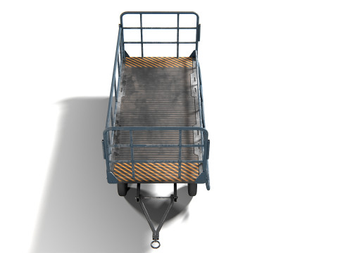 Cart 01 PBR Model 3D