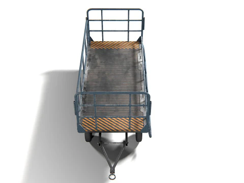 Cart 01 PBR 3D Model