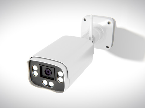 Generic Security Camera 03 PBR Modelo 3D