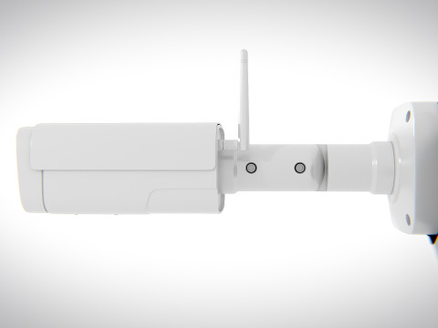 Generic Security Camera 03 PBR Modelo 3D