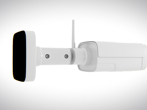 Generic Security Camera 03 PBR Modelo 3D