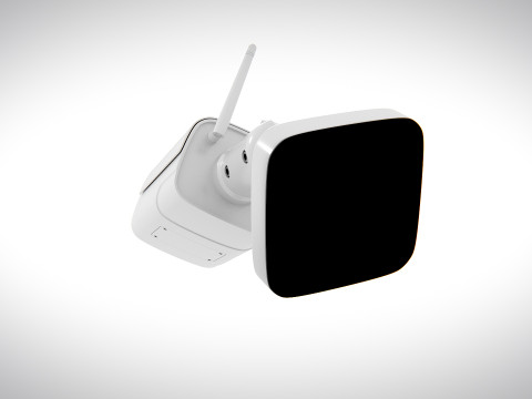Generic Security Camera 03 PBR Modelo 3D