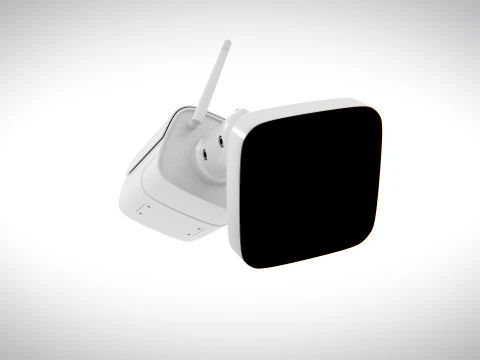 C&acirc;mera de Seguran&ccedil;a Gen&eacute;rica 03 PBR Modelo 3D