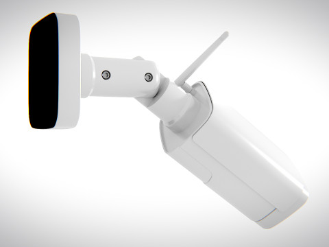 Generic Security Camera 03 PBR Modelo 3D