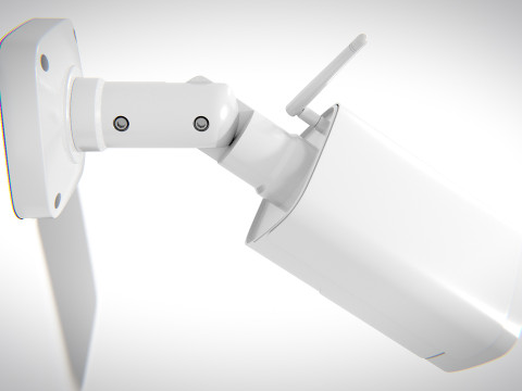 Generic Security Camera 03 PBR Modelo 3D