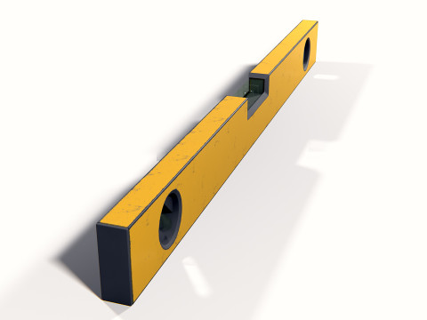 Building Level PBR Model 3D