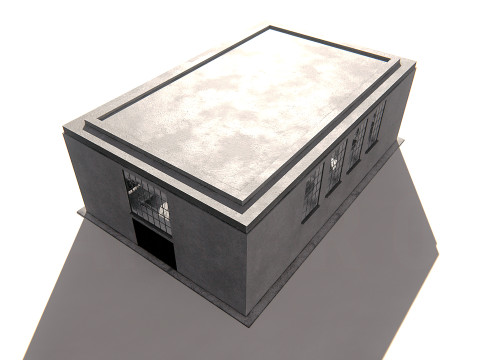 Hangar 03 PBR 3D Model