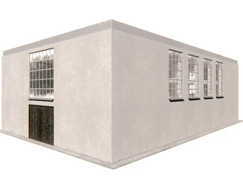 Hangar 03 PBR Model 3D