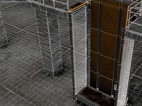 Hangar 03 PBR 3D Model