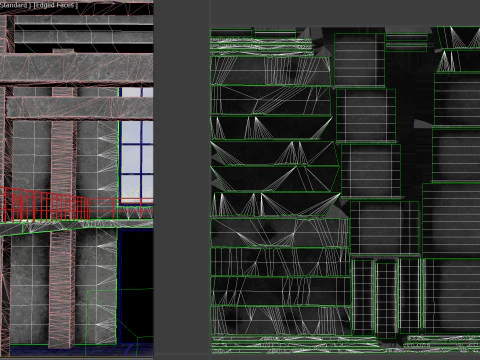 Hangar 03 PBR Model 3D