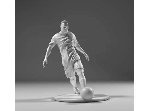 Footballer 05 Footstrike 04 Stl Modelo de impresión 3D