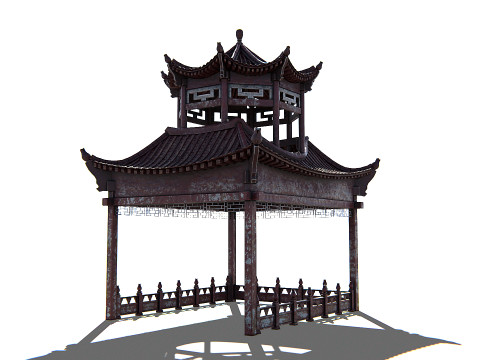 Pagoda 01 PBR 3D 模型