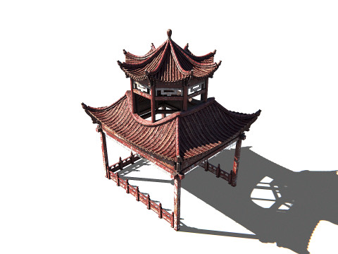 Pagoda 01 PBR 3D 模型