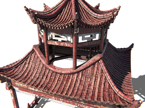 Pagoda 01 PBR 3D 模型