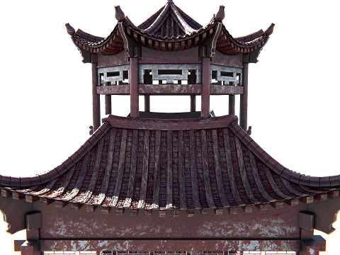 Pagoda 01 PBR 3D 模型