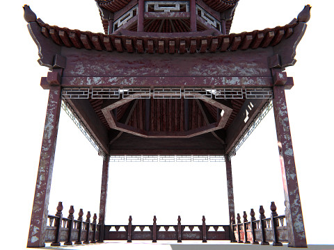 Pagoda 01 PBR 3D 模型