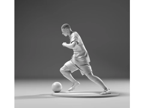 Jogador de futebol 05 Footstrike 05 Stl Modelo de Impressão 3D