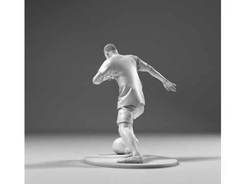 Footballer 05 Footstrike 05 Stl Modèles 3D en vedette