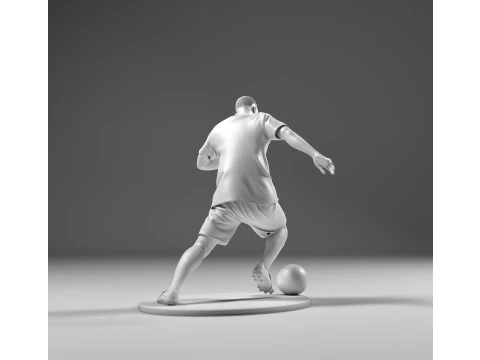 Jogador de futebol 05 Footstrike 05 Stl Modelo de Impressão 3D