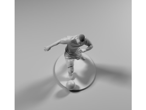 Footballer 05 Footstrike 05 Stl Modèles 3D en vedette