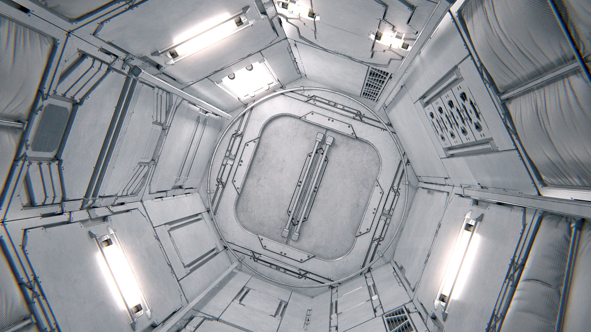 Space Capsule 01 PBR 3D Model .c4d .max .obj .3ds .fbx .stl .blend