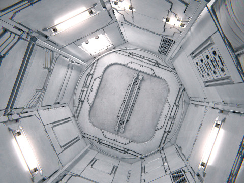 Space Capsule 01 PBR Modèle 3D