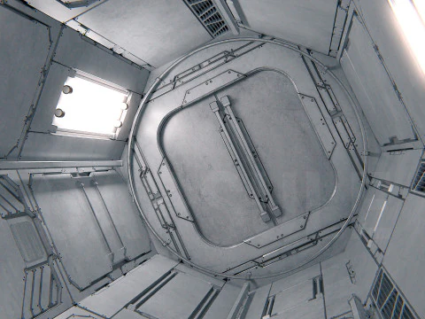 Space Capsule 01 PBR 3D Model