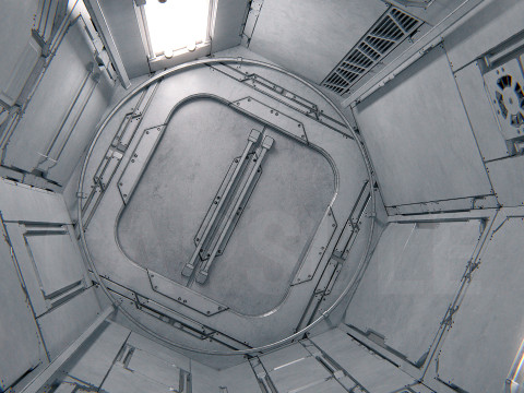 Space Capsule 01 PBR 3D Модель