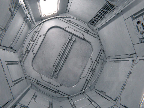 Space Capsule 01 PBR 3D Model