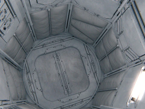 Space Capsule 01 PBR 3D Model