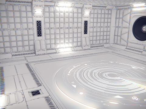 Virtual Boombox Studio 36 PBR Modèle 3D