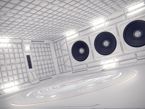 Virtual Boombox Studio 36 PBR Modèle 3D