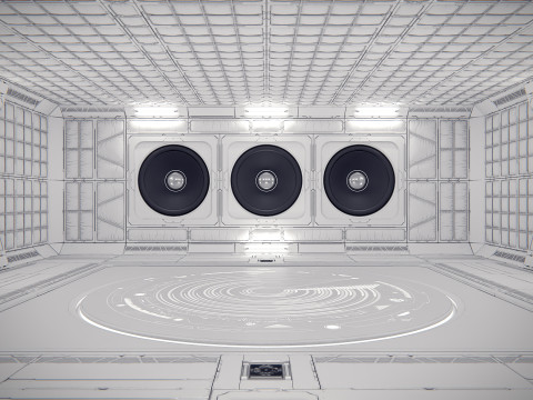 Virtual Boombox Studio 36 PBR Modèle 3D