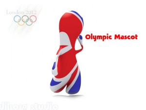 olympic mascot 2012 3D Model