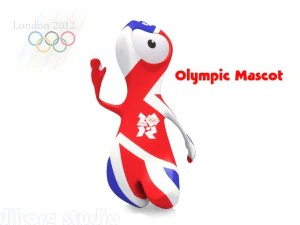 olympic mascot 2012 3D Model