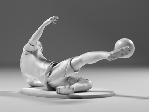 Footballer 05 SledgeStrike 02 Stl Modello di stampa 3D