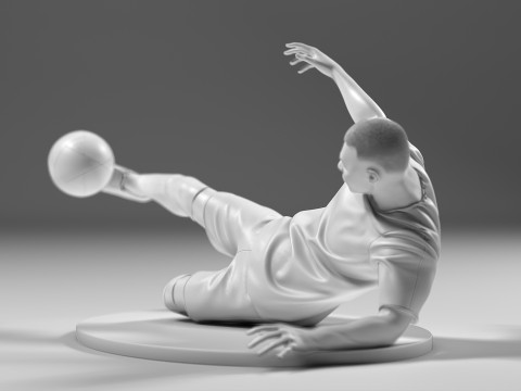 Footballer 05 SledgeStrike 02 Stl Modello di stampa 3D