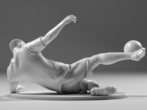 Footballer 05 SledgeStrike 02 Stl Modello di stampa 3D