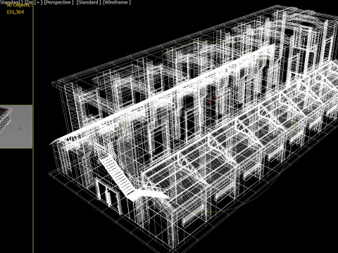Hangar 04 PBR 3D Model