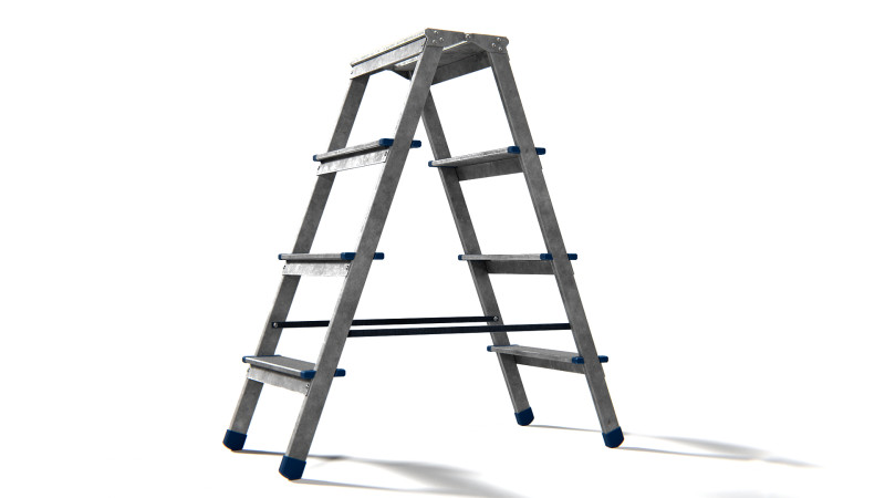 Ladder 01 PBR Modèle 3D .c4d .max .obj .3ds .fbx .stl .blend
