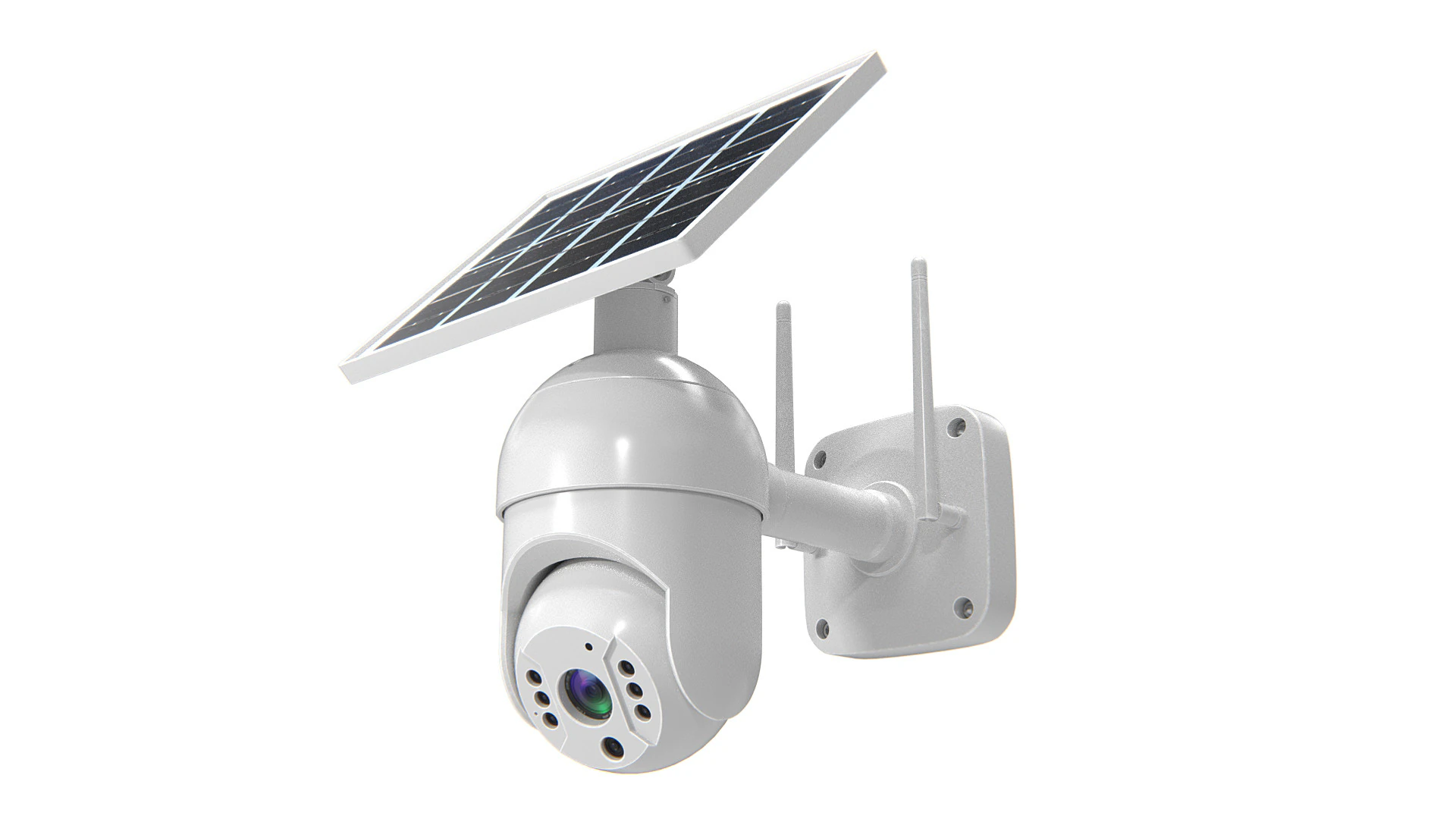 Câmera de Segurança 06 PBR Modelo 3D .c4d .max .obj .3ds .fbx .stl .blend