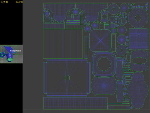 C&acirc;mera de Seguran&ccedil;a 06 PBR Modelo 3D