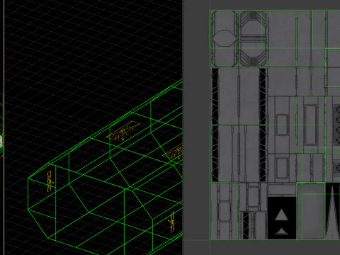 Sci-fi Textures Pack II 3D Model