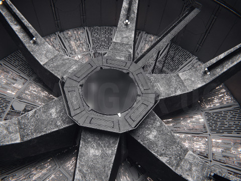 Hangar 06 Sci-Fi PBR 3D Model